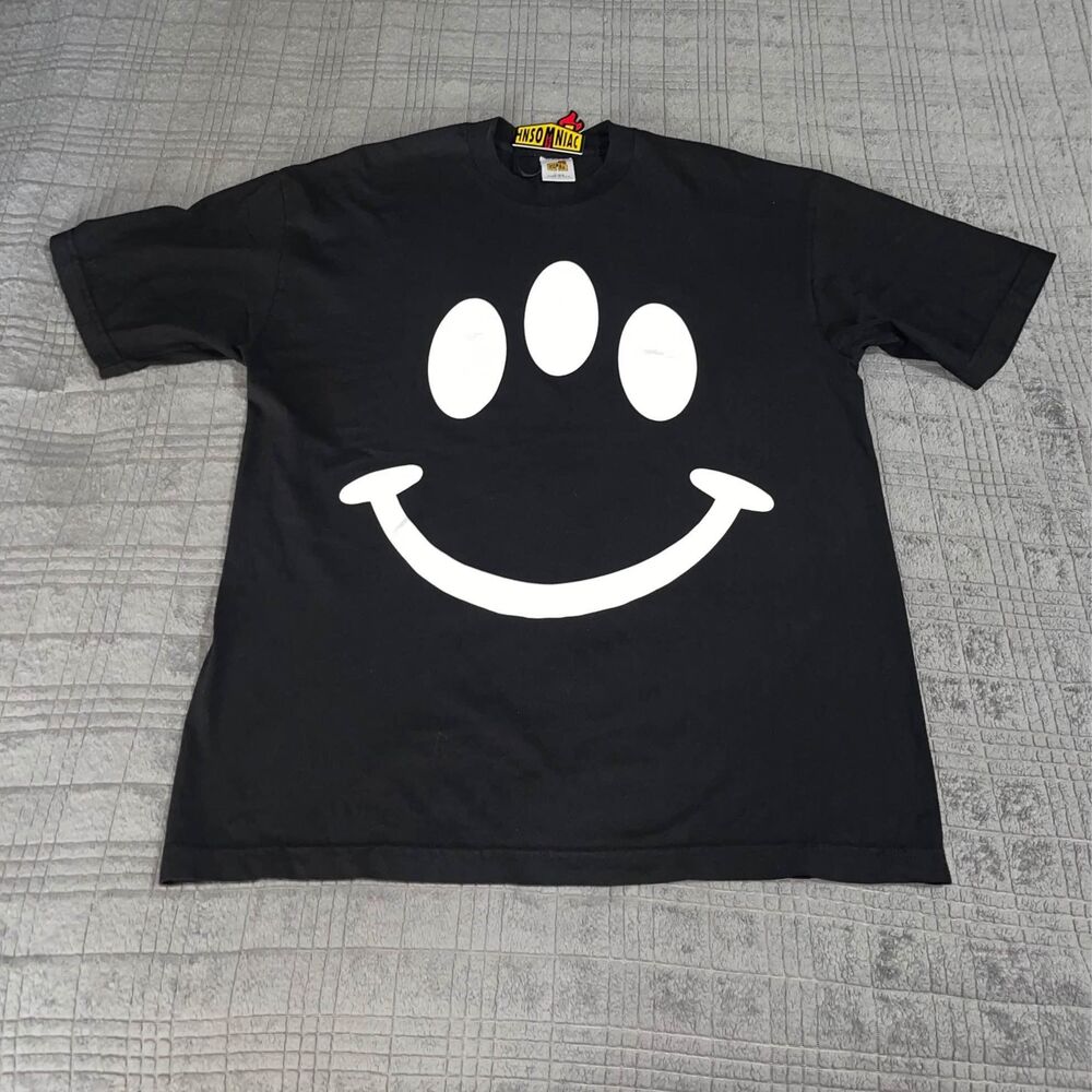 L - Insomiac Three Eyes Short Sleeve T Shirt (minor scuffs)